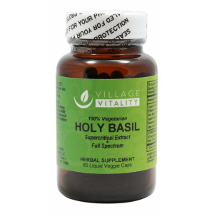 Holy Basil (Supercritical Extract and Full Spectrum) - 60 Liquid Caps - Front