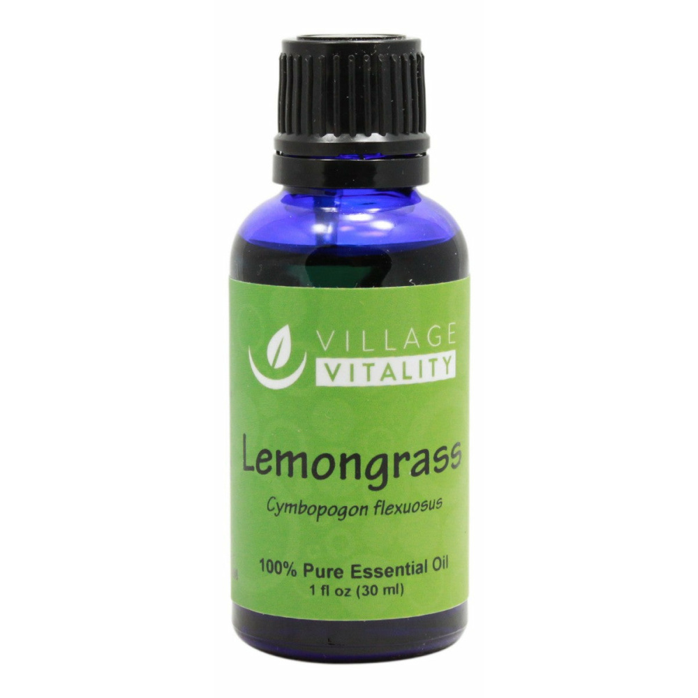 Lemongrass Essential Oil - 1 oz - Front