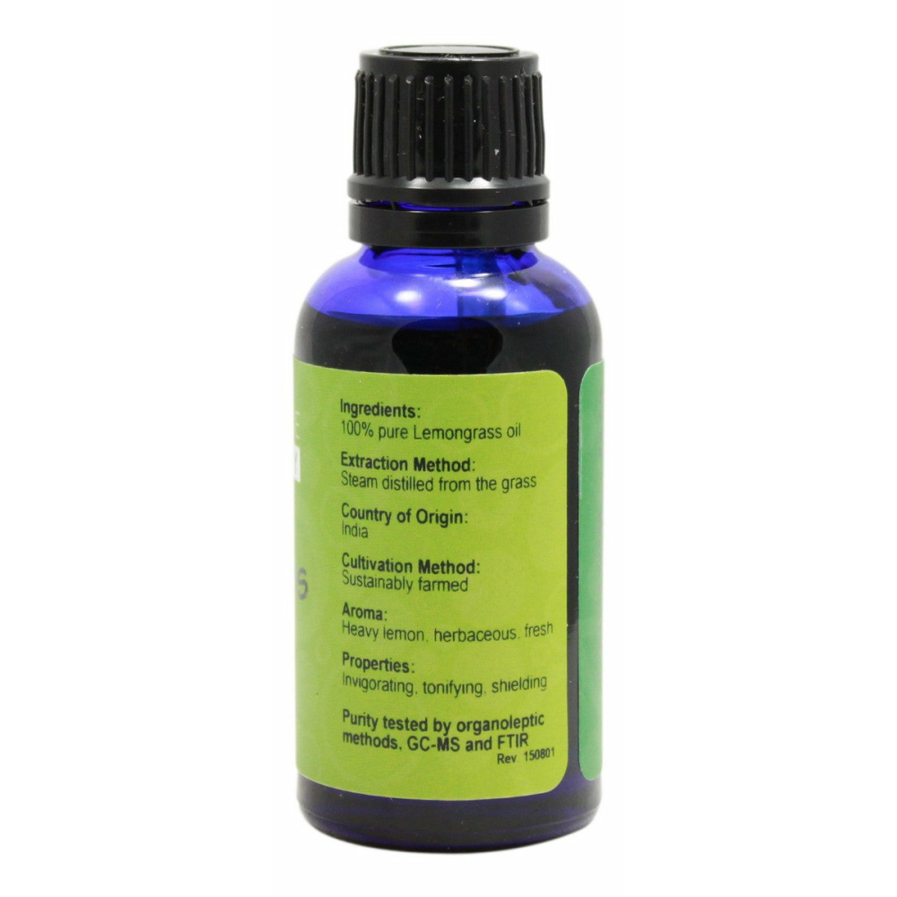 Lemongrass Essential Oil - 1 oz - Supplement Facts