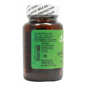 Liver Detox with Milk Thistle 80% - 60 Capsules - Info