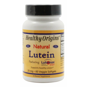 Lutein 20 mg - 60 Softgels - Front
