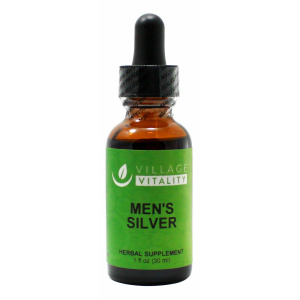 Men's Silver-  1 oz Liquid - Front