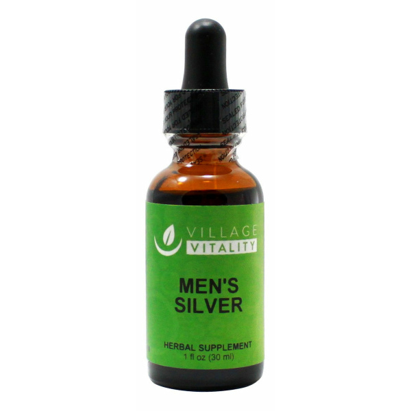 Men's Silver-  1 oz Liquid - Front