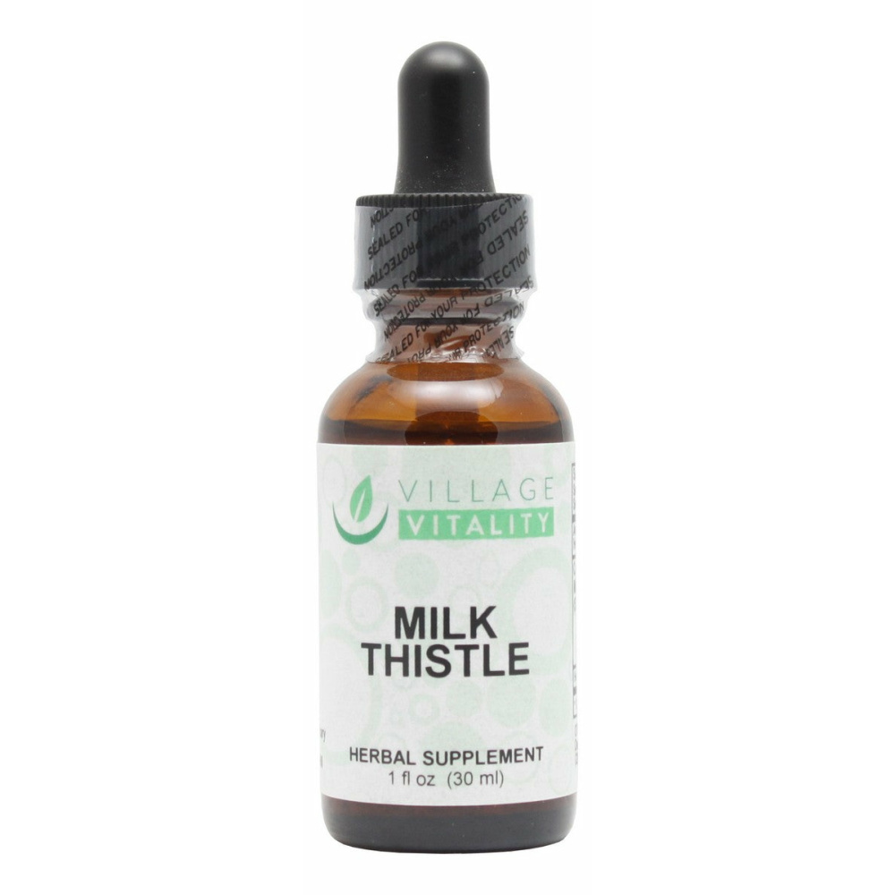 Milk Thistle - 1 oz Liquid - Front