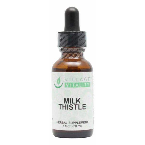 Milk Thistle - 1 oz Liquid - Front