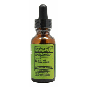Moringa - 1 fl oz - Supplement Facts