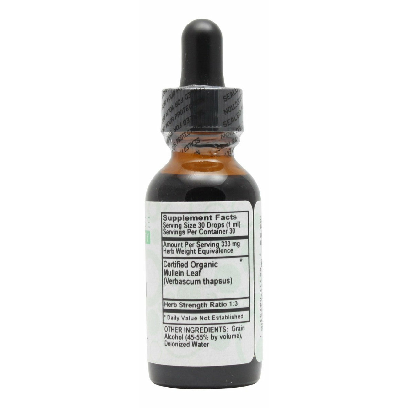 Mullein - 1 oz Liquid - Supplement Facts