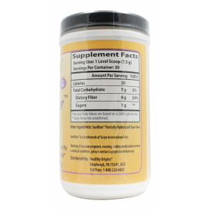 Natural Healthy Fiber - 7.9 oz Powder - Supplement Facts