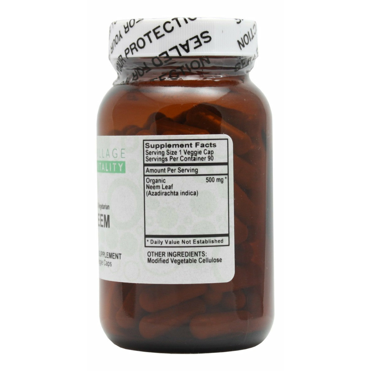 Neem - 90 Capsules - Supplement Facts