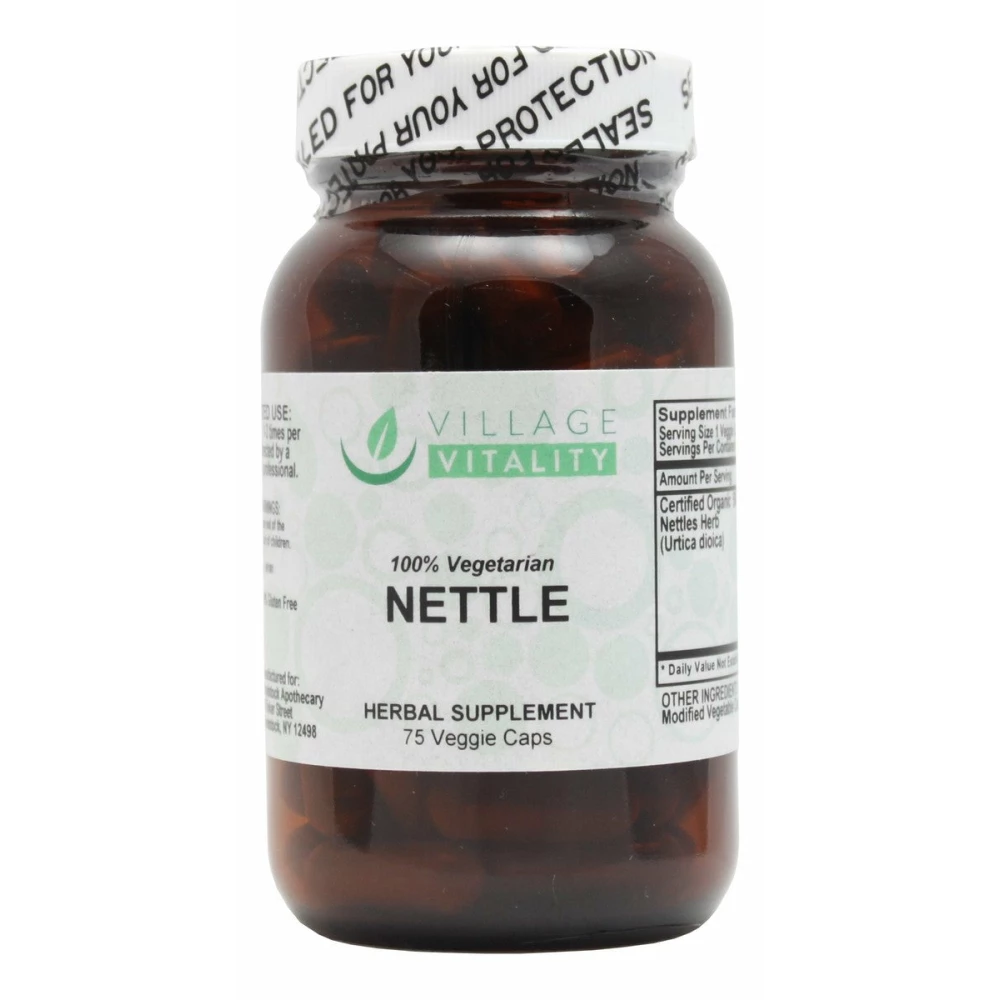 Nettle - 75 Capsules - Front