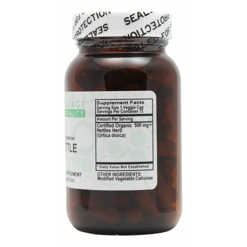 Nettle - 75 Capsules - Supplement Facts