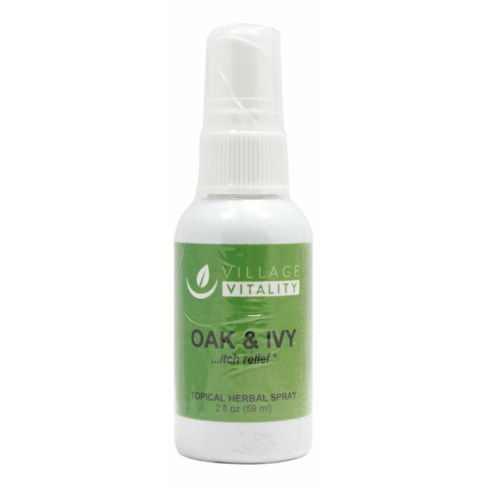 Oak and Ivy Itch Relief Spray - 2 oz Liquid - Front