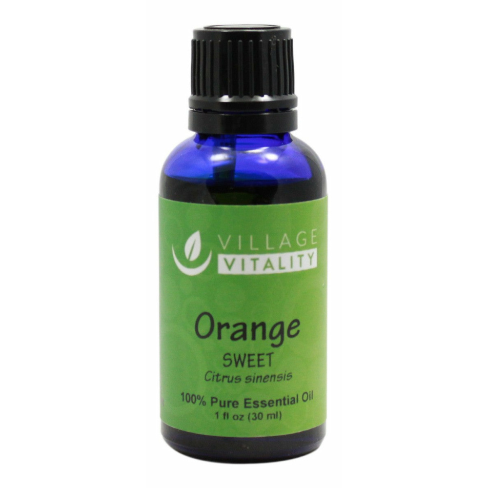 Orange (Sweet) Essential Oil - 1 oz Liquid - Front