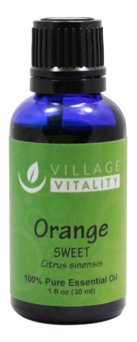 Orange (Sweet) Essential Oil - 1 oz Liquid - Front