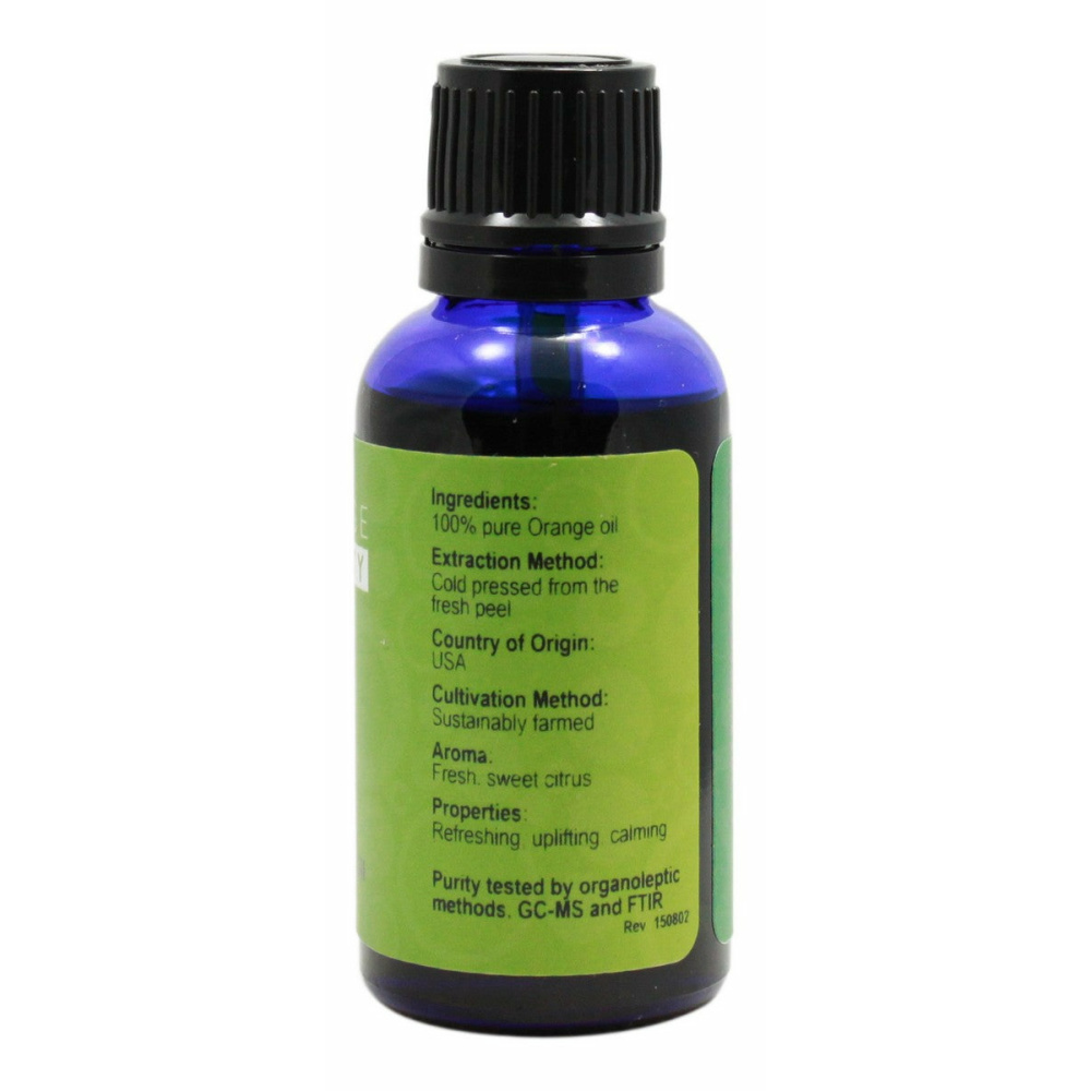 Orange (Sweet) Essential Oil - 1 oz Liquid - Supplement Facts