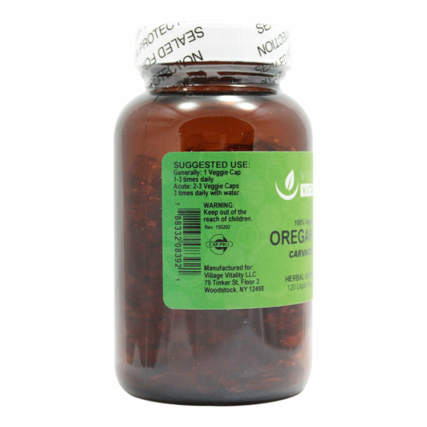 Oregano Oil - 120 Capsules - Info