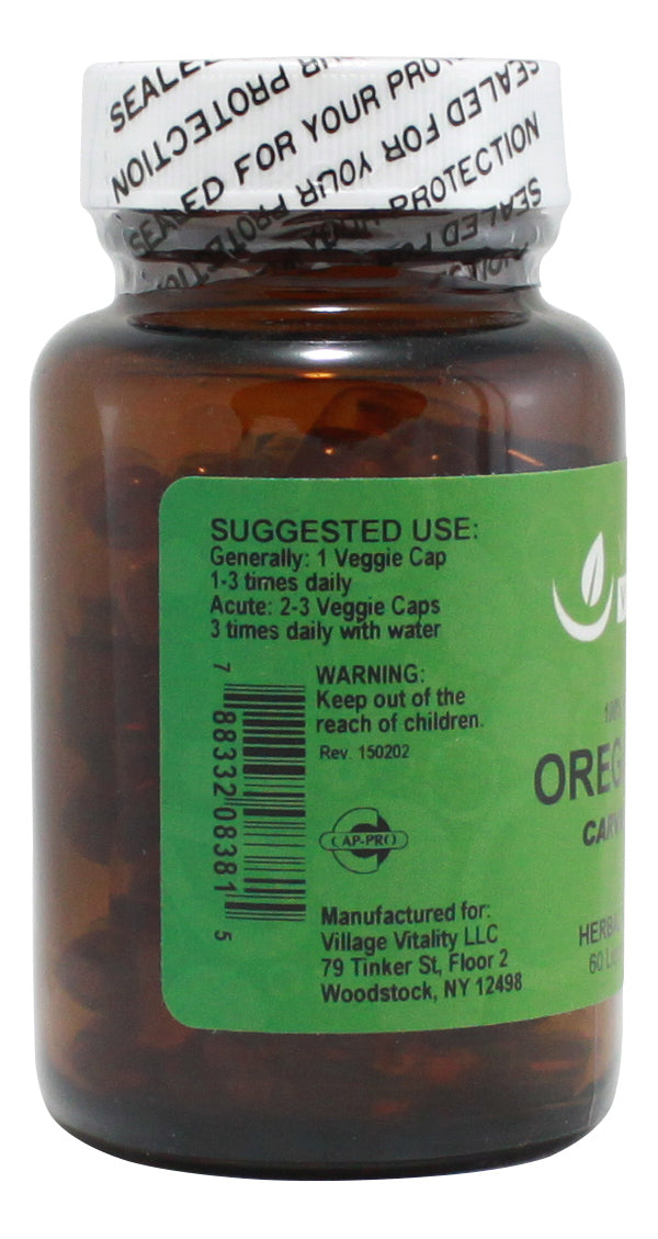 Oregano Oil - 60 Capsules - Info