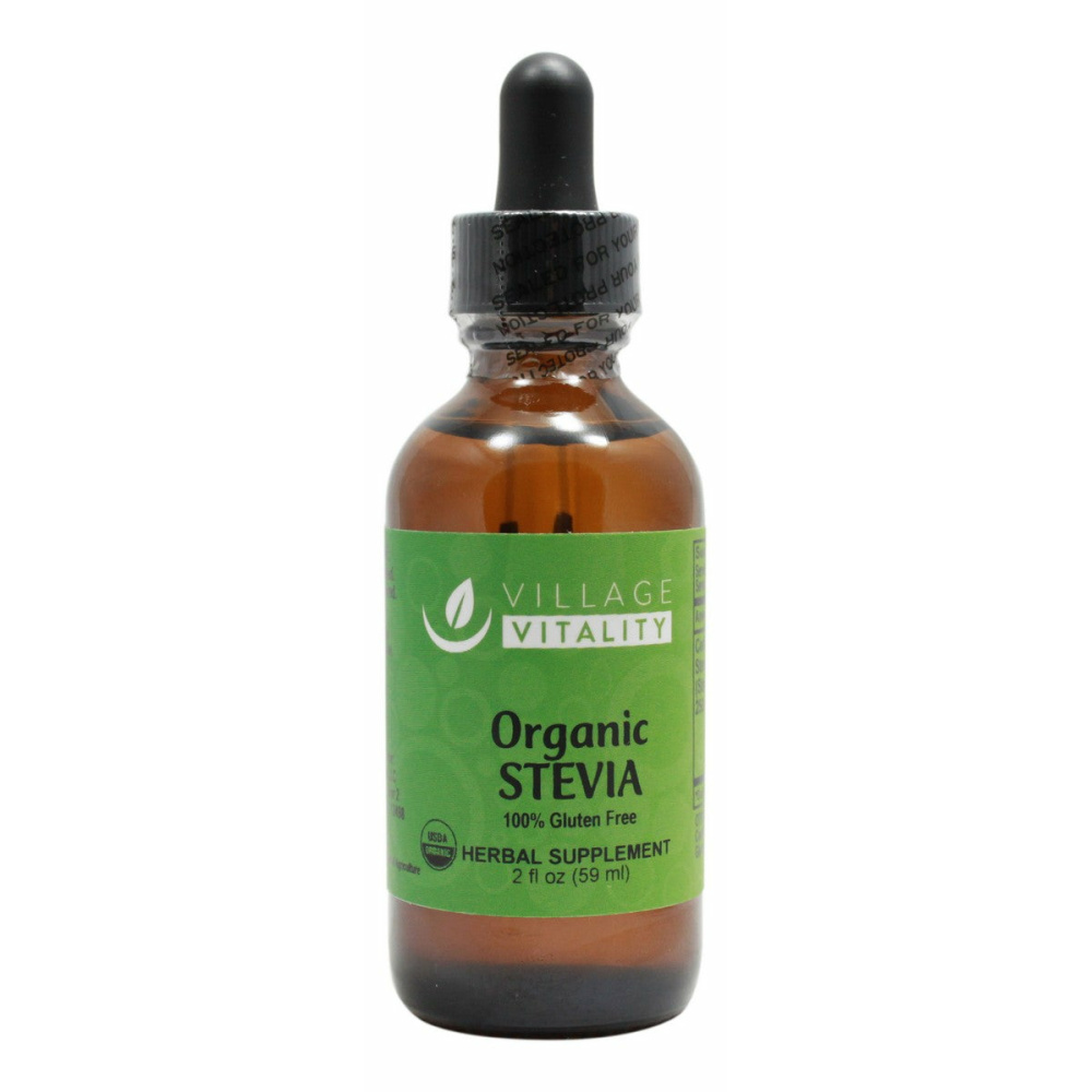 Organic Stevia - 2 oz - Front