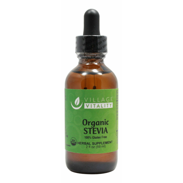 Organic Stevia - 2 oz - Front