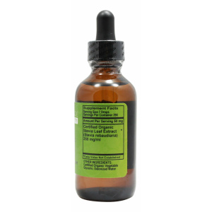 Organic Stevia - 2 oz - Supplement Facts