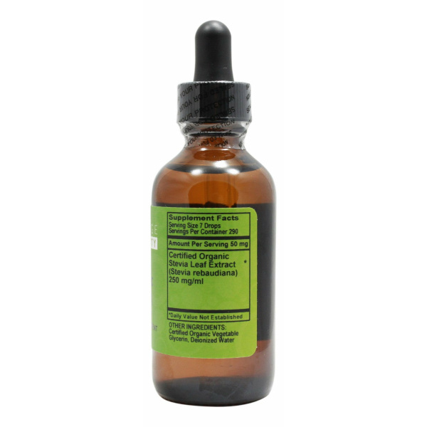 Organic Stevia - 2 oz - Supplement Facts
