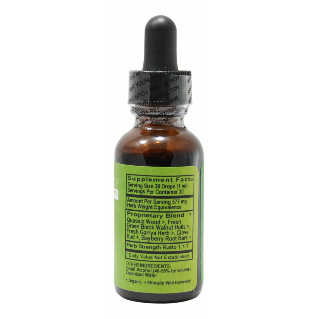 Parasite - 1 oz Liquid - Supplement Facts