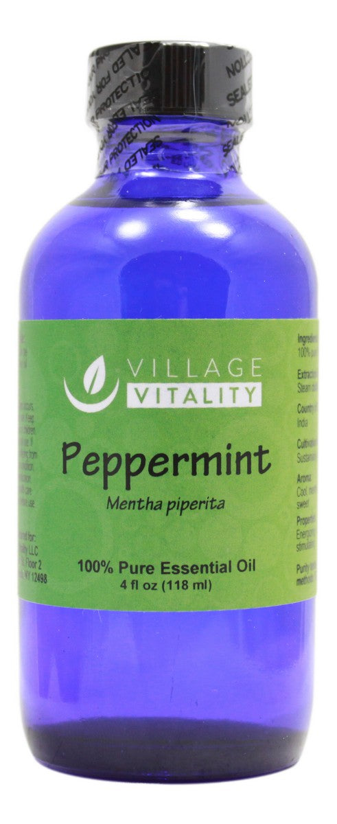 Peppermint Essential Oil - 4 oz - Front