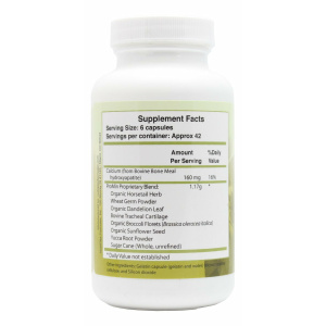 Promin Complex - 250 Tablets - Supplement Facts