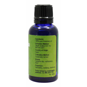 Rosemary Essential Oil - 1 oz - Supplement Facts