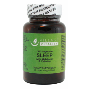 Sleep (with Valerian & Melatonin) - 60 Capsules - Front