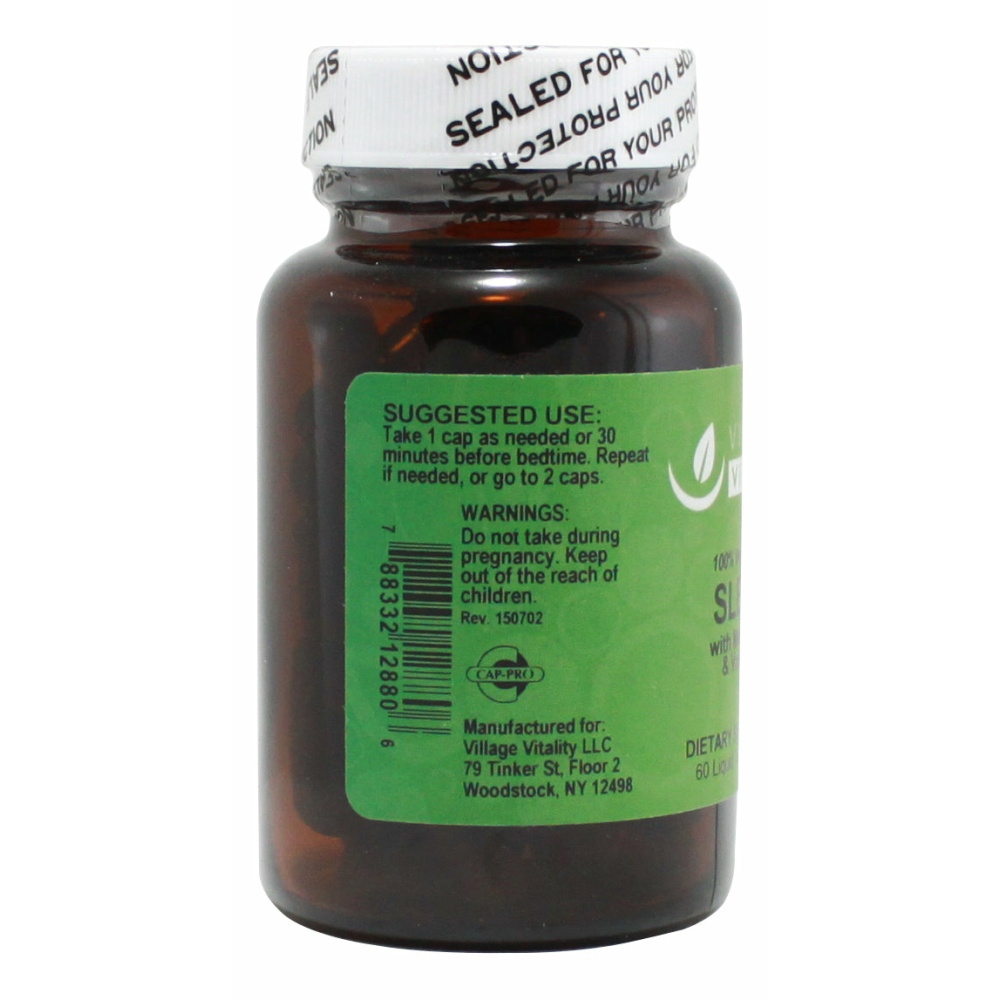 Sleep (with Valerian & Melatonin) - 60 Capsules - Info