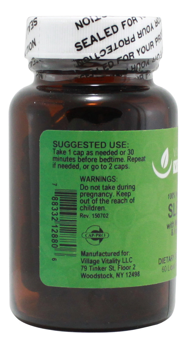 Sleep (with Valerian & Melatonin) - 60 Capsules - Info