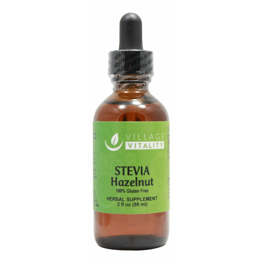 Stevia Hazelnut Flavor - 2 oz Liquid - Front