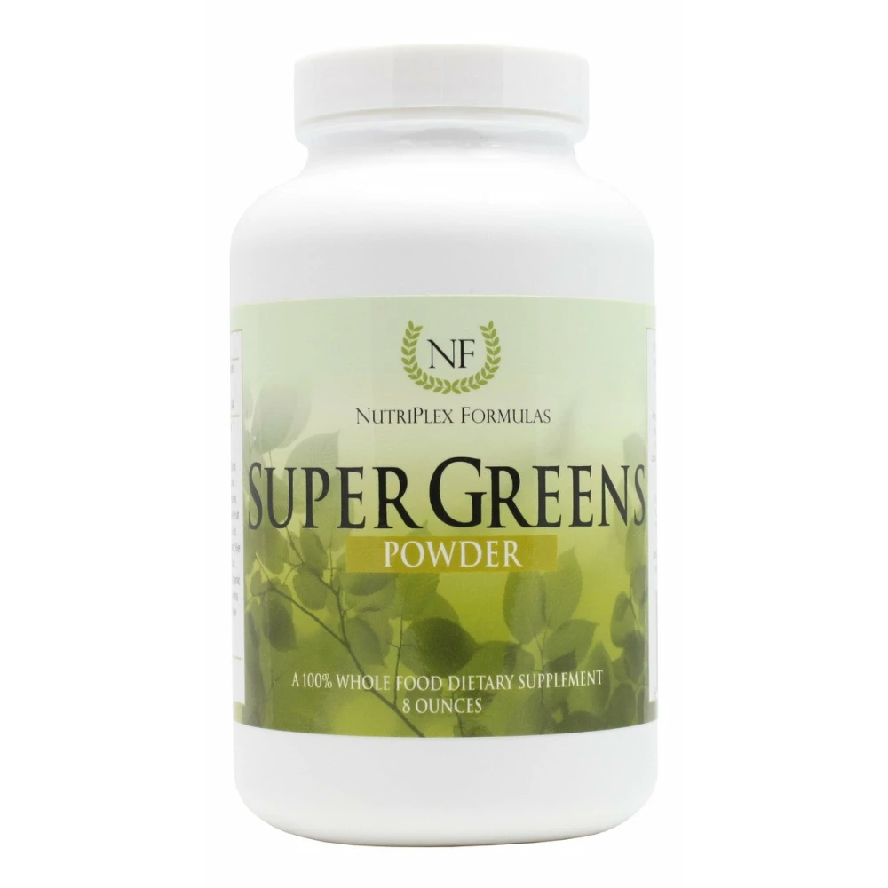 Super Greens - 8 oz Powder - Front