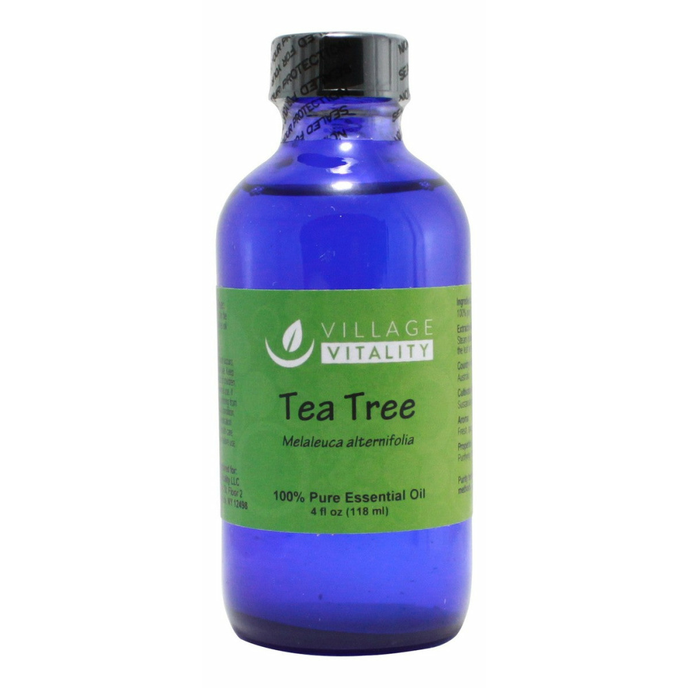 Tea Tree Essential Oil - 4 oz Liquid - Front