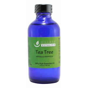 Tea Tree Essential Oil - 4 oz Liquid - Front