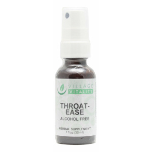 Throat-Ease Spray (Alcohol Free) - 1 oz Liquid - Front
