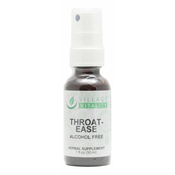 Throat-Ease Spray (Alcohol Free) - 1 oz Liquid - Front