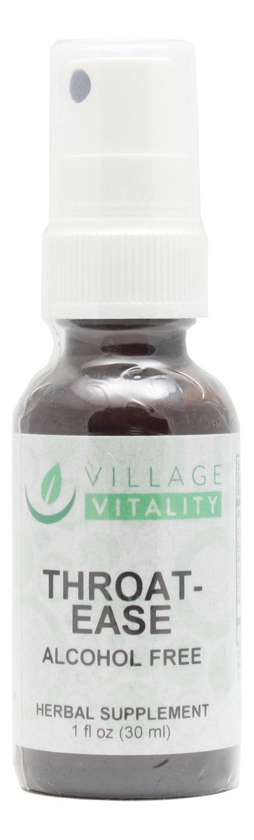 Throat-Ease Spray (Alcohol Free) - 1 oz Liquid - Front