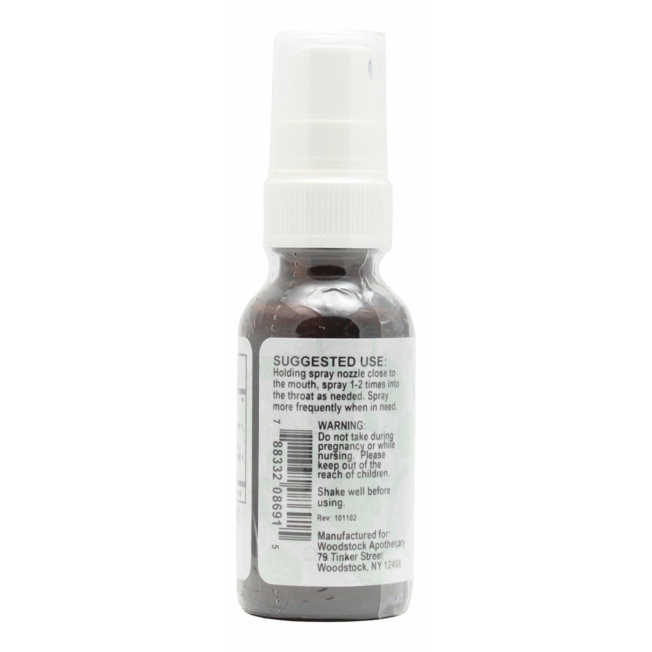 Throat-Ease Spray (Alcohol Free) - 1 oz Liquid - Info