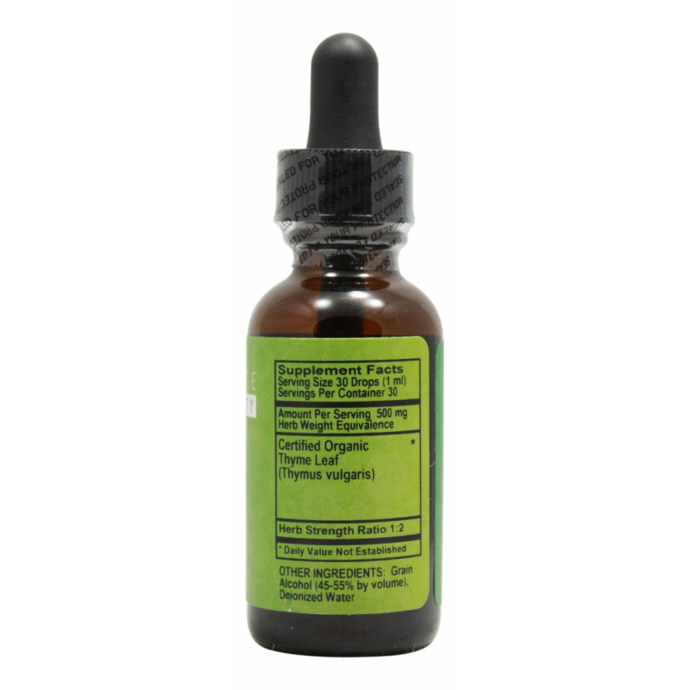 Thyme - 1 oz Liquid - Supplement Facts