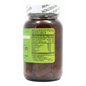 Thyroid - 90 Capsules - Supplement Facts
