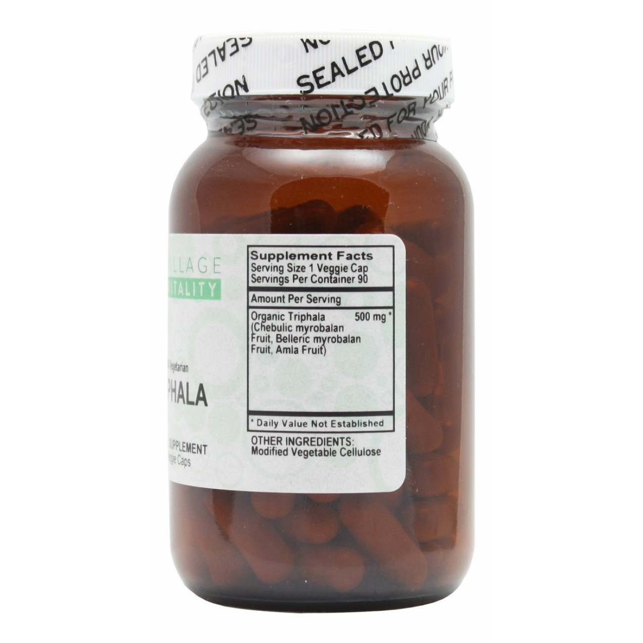 Triphala - 90 Capsules - Supplement Facts