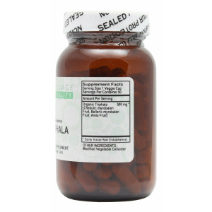 Triphala - 90 Capsules - Supplement Facts