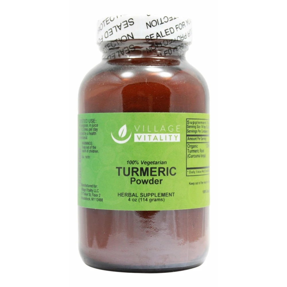 Turmeric Powder - 4 oz - Front