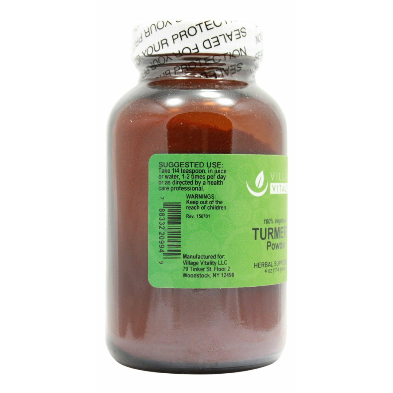 Turmeric Powder - 4 oz - Info