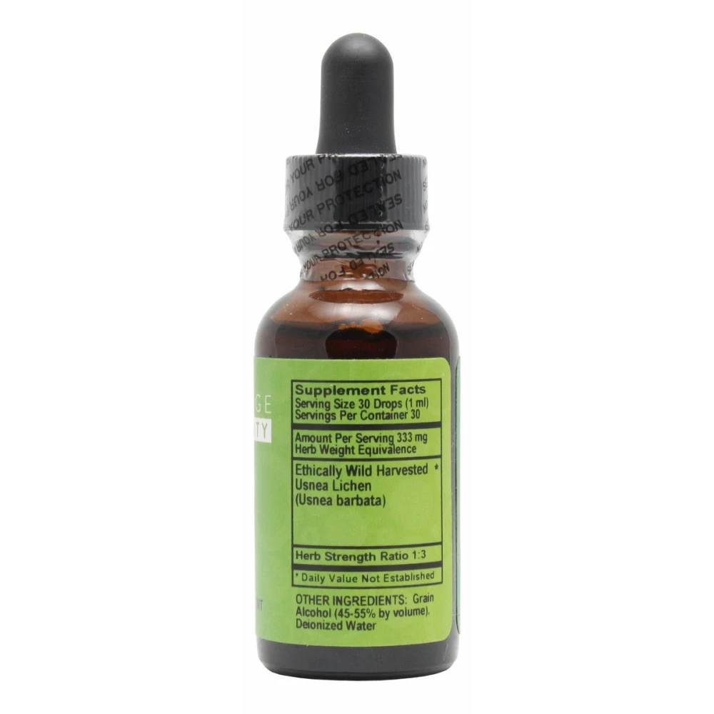 Usnea - 1 oz Liquid - Supplement Facts