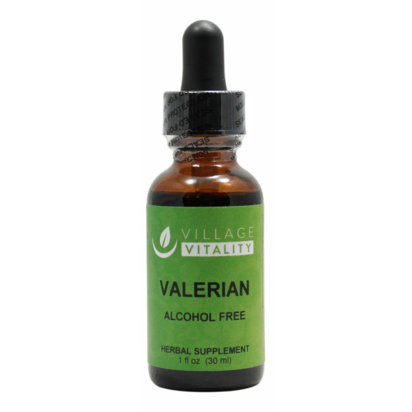 Valerian (Alcohol Free) - 1 oz Liquid - Front
