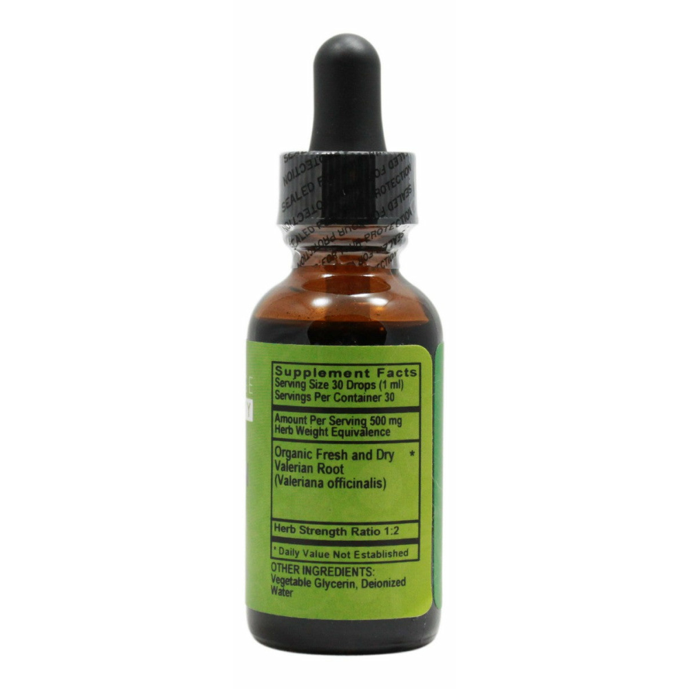 Valerian (Alcohol Free) - 1 oz Liquid - Supplement Facts