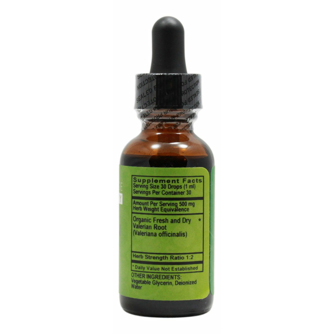 Valerian (Alcohol Free) - 1 oz Liquid - Supplement Facts